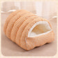 🔥Cat Beds for Indoor Cats,Cat Cave Bed Cat Tent with Removable Cushion, Warm Cave Nest Sleeping Bed Puppy House for Cats Small Dogs