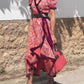 🔥LAST DAY ONLY 49% OFF🔥Elegant Pink Short Sleeve Maxi Dress