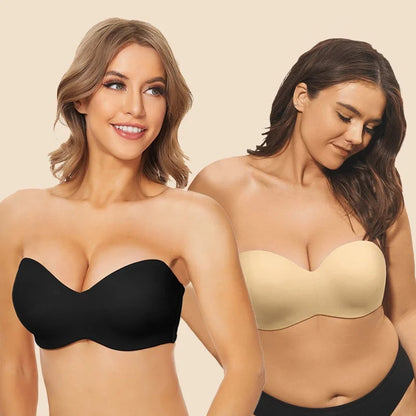 🌷BUY 1 GET 1 FREE 🌷PLUS SIZE Detachable-Strap Bandeau Bra