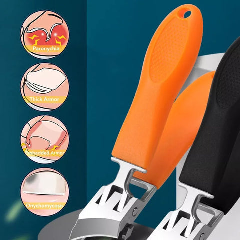 🎉Limited Time Buy 1 Get 1 Free🎉Slanted Nail Clipper with Wide Jaw Opening