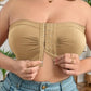 🏆LAST DAY BUY 1 GET 1 FREE✨️Plus Size Strapless Front Buckle Breathable Bra