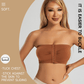 🏆LAST DAY BUY 1 GET 1 FREE✨️Plus Size Strapless Front Buckle Breathable Bra
