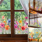 ✨LAST DAY SALE 49% OFF!-💐Colorful Floral Bouquet Window Sticker 🖼️