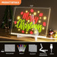 🎅Surprise price: only £8.99!!🎄LED Erasable DIY Acrylic Transparent Message Board🎁