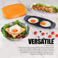 ✨️Quick-Heat Microwave Egg Cooker|Poacher|fryer-Multi-Use microwave egg maker for Breakfast Sandwiches