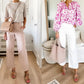 👖🍂 2025 AUTUMN HOT SALE 50% OFF💷Stretch Twill Cropped Wide Leg Pants