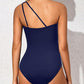 🩱Vacation Sale -50% OFF🏝️ - 🏖️One Shoulder One Piece Swimsuit for Women