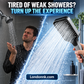 🔥LAST DAY!  Just £7.99 only | 🚿 High-Boost Shower Head – Powerful Water Flow & Spa-Like Comfort ✨