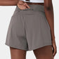 🔥2024 New Hot Sales🔥High Waisted 2-in-1 Yoga Shorts & Side Pockets