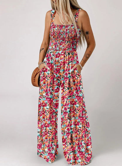 🔥Hot Sale 49% OFF- Summer Bestseller 💕🌼Women’s Casual Print Sleeveless Overalls Jumpsuits