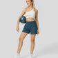 ✨️2025 New Hot Sales🥰High Waisted 2-in-1 Yoga Shorts & Side Pockets