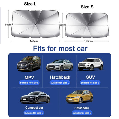 🔥Hot Sale 49% OFF🔥Car Windshield Parasol - Foldable UV Protection