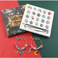 👻Gift Idea Blowout Sale-50% off🎃🎅2025 Christmas/Halloween DIY 24 Days Countdown Calendar Bracelets Set