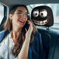 😆 Funny Cartoon Car Headrest Covers – 2PCS 2D Universal Fit🚗