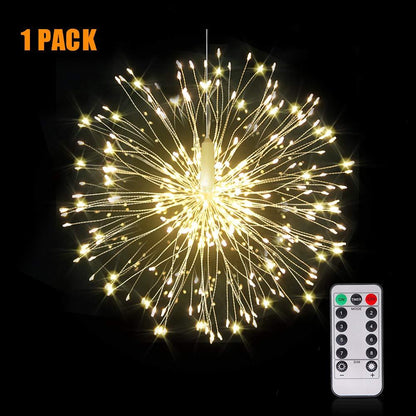 LED Copper Wire Firework Lights