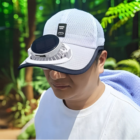 🔥Last Day 49% OFF - 2025 NEW Solar Rechargeable Peaked Cap
