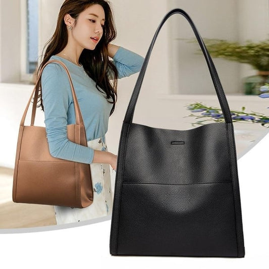 ⏰Limited Sale 49% OFF🔥2025 New Solid color simple genuine leather shoulder bag