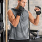 🔥Father's Day Sale🎁Sleeveless Dri-Fit Hooded Workout Shirts