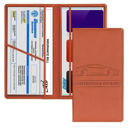 ⏳LAST DAY SALE 50% OFF!!✨✨Car Registration & Insurance Card Holder