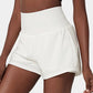 ✨️2025 New Hot Sales🥰High Waisted 2-in-1 Yoga Shorts & Side Pockets