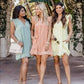 🍹Summer Hot Sales 50%OFF☀️Summer V-neck short-sleeved hollow lace dress