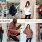🔥Women's Oversized Hooded Puffer Jacket Quilted Lightweight Winter Warm Pullover Padded Hoodies Coat