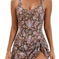 🩱2026 Summer Seaside Trend Swimwear👙Women's Tummy Control Slim Fit Plus Size One Piece Swimsuit