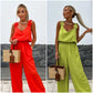 🔥49% Off New Products Hot Sale🔥Women's Sleeveless Wide Leg Jumpsuit