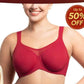 ⏰LAST DAY 65% OFF 💐Women's Elegant Sheer Full Coverage Plus Size Bra, Breathable Mesh Large Size Lingerie, Support Comfort Everyday Bra