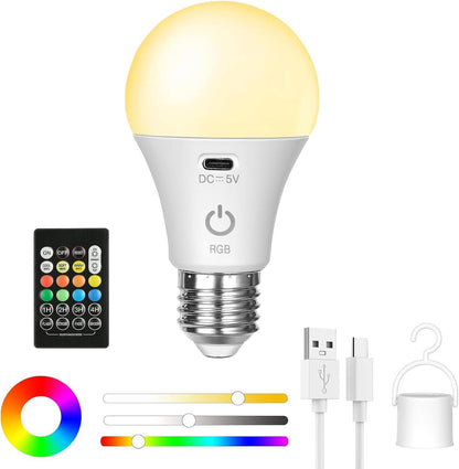 🏆Time Limited 60% off💥Rechargeable Emergency Light Bulbs