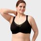 ⏰LAST DAY 65% OFF 💐Women's Elegant Sheer Full Coverage Plus Size Bra, Breathable Mesh Large Size Lingerie, Support Comfort Everyday Bra