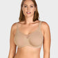 ⏰LAST DAY 65% OFF 💐Women's Elegant Sheer Full Coverage Plus Size Bra, Breathable Mesh Large Size Lingerie, Support Comfort Everyday Bra