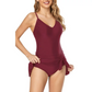 🔥Summer Sale 49% OFF👙💦Women's Tummy Control Slim Fit Plus Size One Piece Swimsuit 2