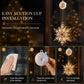 🎄🎅 CHRISTMAS MEGA SALE! 🎁 ONLY £7.99! 💖DIY Christmas Snowflake Suction Cup LED Lights ✨ | Battery Operated, Warm & Multi-Colour, Window Suction Lights, Christmas Home & Party Decor
