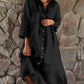 💕LAST DAY SALE 49% OFF💕Women's Loose Cotton Shirt Dress