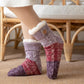 ⏰Black Friday Limited Sale 50% OFF!!✨Knitted Ultra-thick Slipper Home Socks