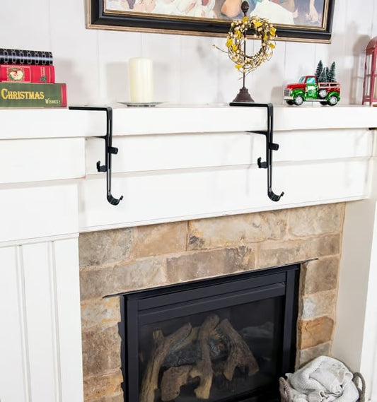 🔥Last Day 49% OFF🎄2025 Heavy duty 2-in-1 garland and stocking hangers
