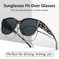 ✨️Limited Sale - Buy 1 Get 1 Free!💖UV400 Protection Fit Over Glasses Sunglasses