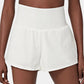 ✨️2025 New Hot Sales🥰High Waisted 2-in-1 Yoga Shorts & Side Pockets