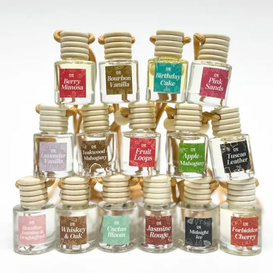🔥LAST DAY BUY 3 FOR ￡9.99!!🍃Scented Car Freshener - Car Air Freshener Diffuser - Last 60+ Days