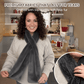 🔥Christmas Big Promotion Save 49%🔥Faux Fur Scarf With Hidden Zipper Pocket