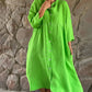 💕LAST DAY SALE 49% OFF💕Women's Loose Cotton Shirt Dress
