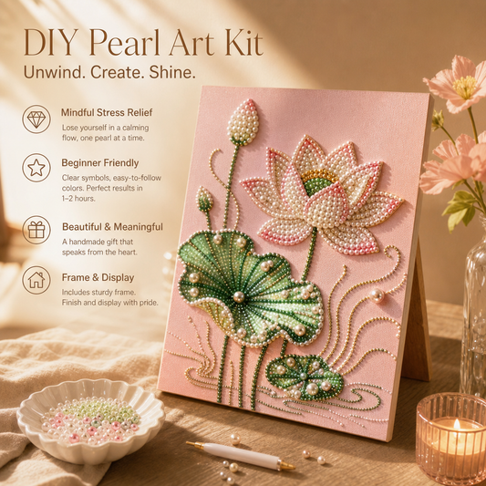 🥳2026 HOT SALE🥳💞50K+ SOLD!✨🎨 DIY Pearl Art Kit