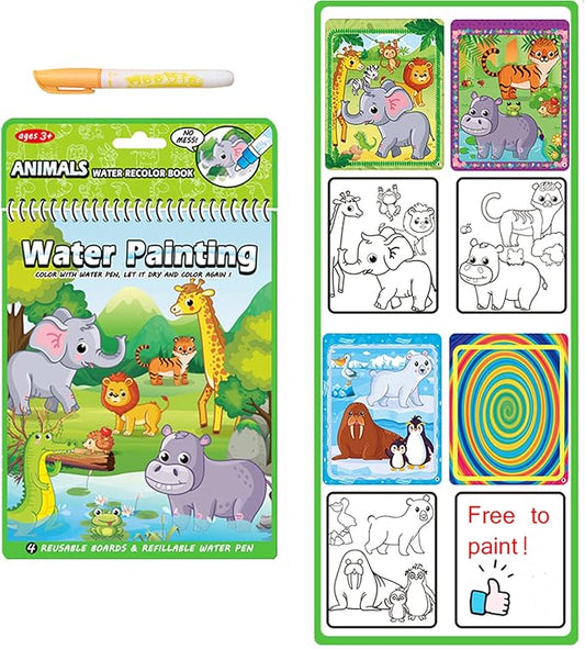 🌈2025 New Hot Sales✨️Reusable Magic Water Doodle Book