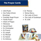 ✝️ Catholic Genuine Leather Holy Card Holder – Pocket Prayer Card Organizer with Snap Closure