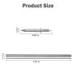 📌100 pieces of double-headed baseboard nails,seamless and traceless