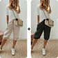 ⏳SUMMER HOT SALE⏰Women's Casual Cotton Linen Capris
