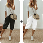 ⏳SUMMER HOT SALE⏰Women's Casual Cotton Linen Capris