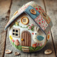 🔥Last Day 49% OFF-🏡🥚Patchwork Felt Egg House DIY Kit