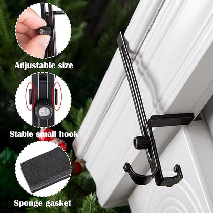 🔥Last Day 49% OFF🎄2025 Heavy duty 2-in-1 garland and stocking hangers